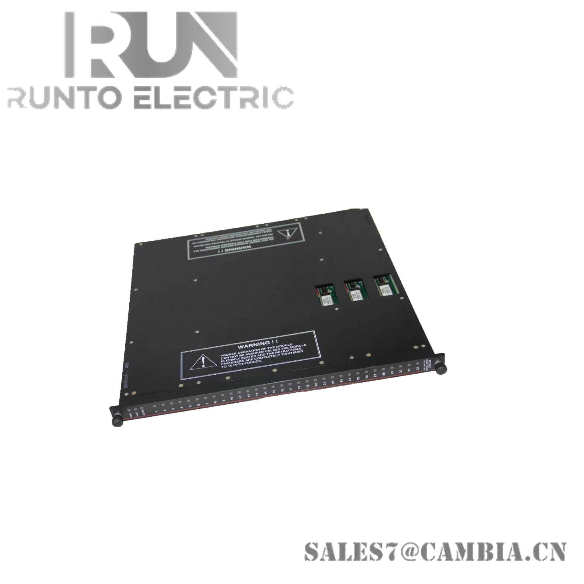 Triconex 3009 Enhanced Main Processor Modules – Runto Electric
