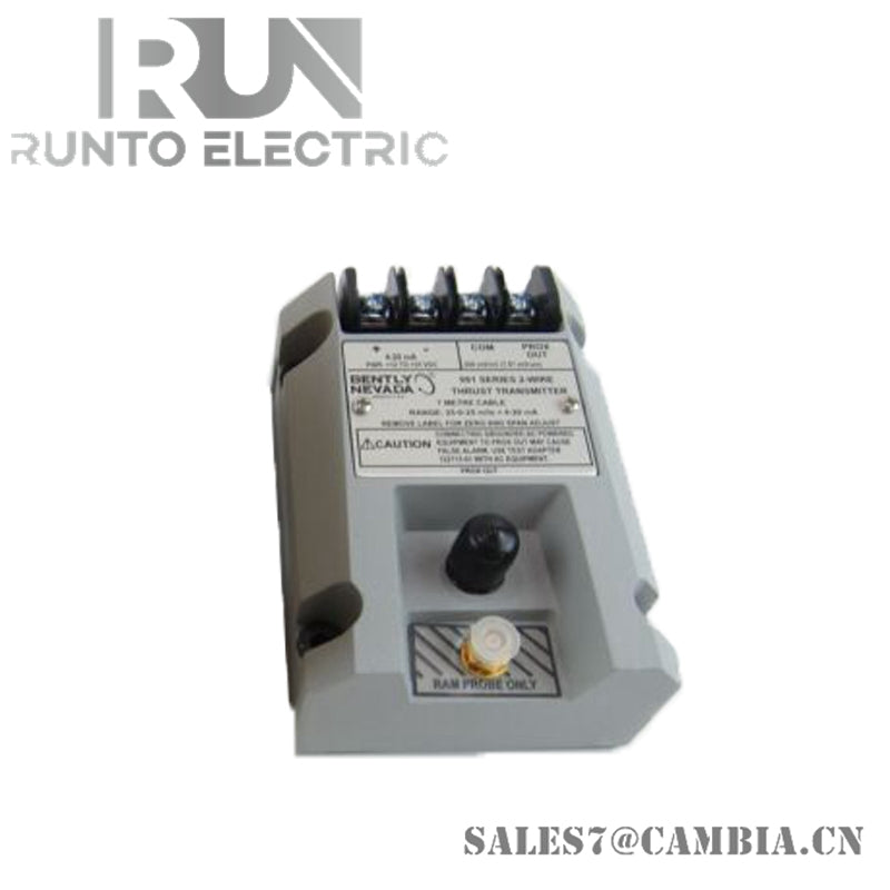 Bently Nevada 1X35869 2-Wire Vibration Transmitter Runto Electric Bently Nevada 1X35869 2-Wire Vibration Transmitter Runto Electric