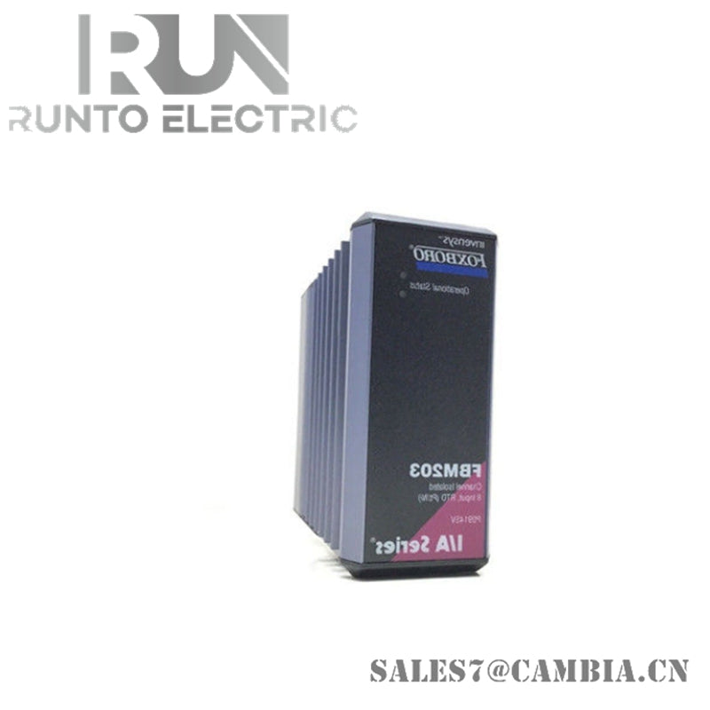 Foxboro FBM203 P0914SV Channel Isolated 8 Input RTD