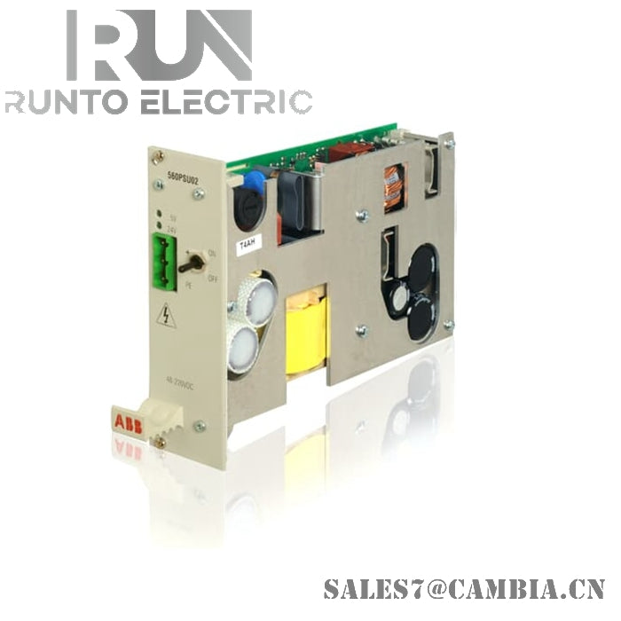 ABB 560PSU02 R0001 1KGT011900R0001 Power Supply Unit Runto Electric abb-560psu02-r0001-1kgt011900r0001-power-supply-unit-runto-electric