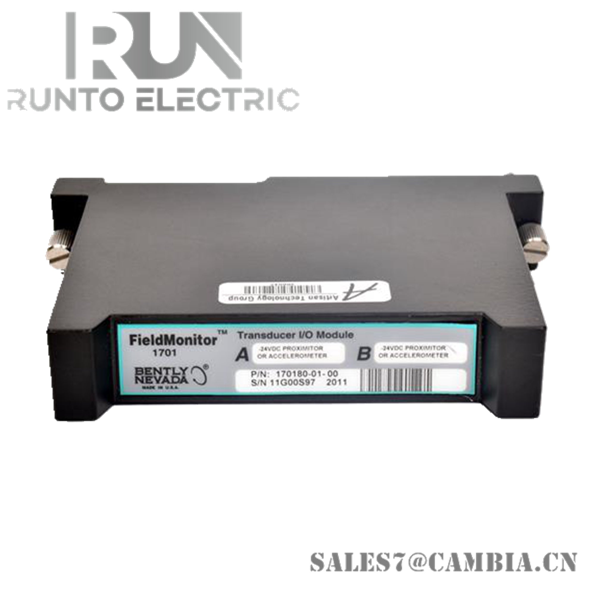 Bently Nevada 1701/15 141380-01 Proximitor Input Module
