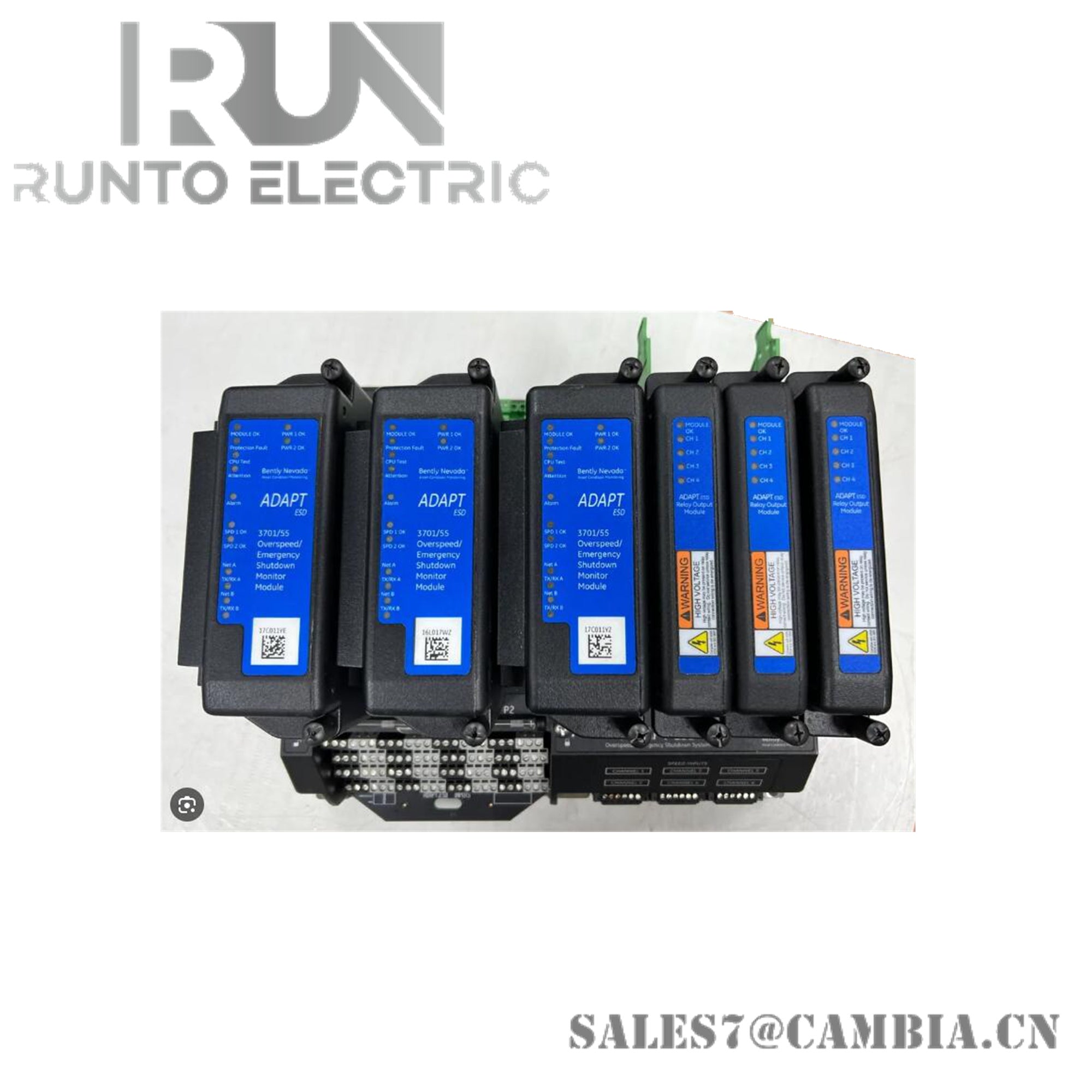 Bently Nevada 3701/55-01-01 ADAPT ESD Relay Output Module