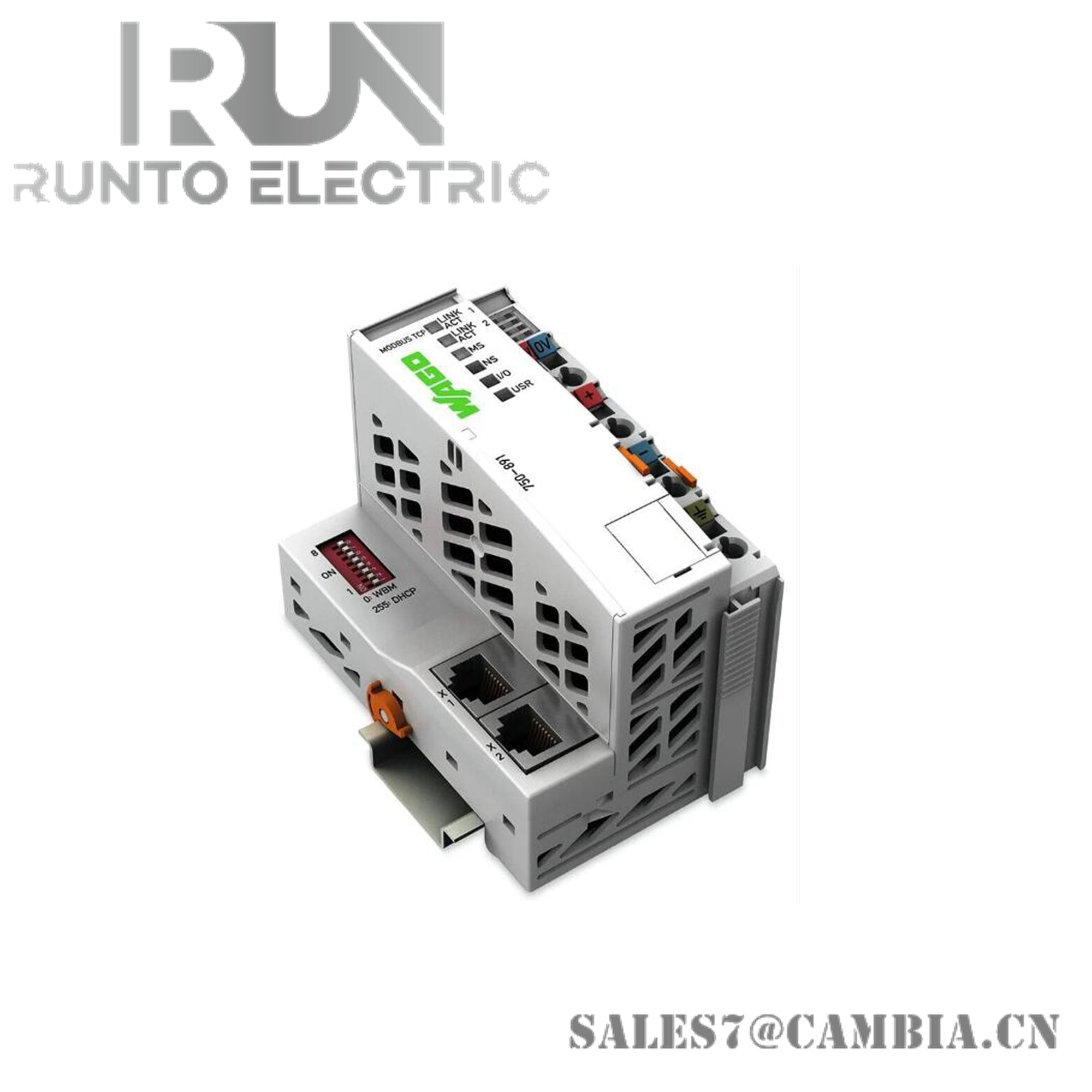 Wago 750-891 Controller Modbus TCP