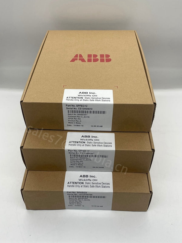ABB 3BHB006338R0002 UNS0881A-PV2 Protection Relay