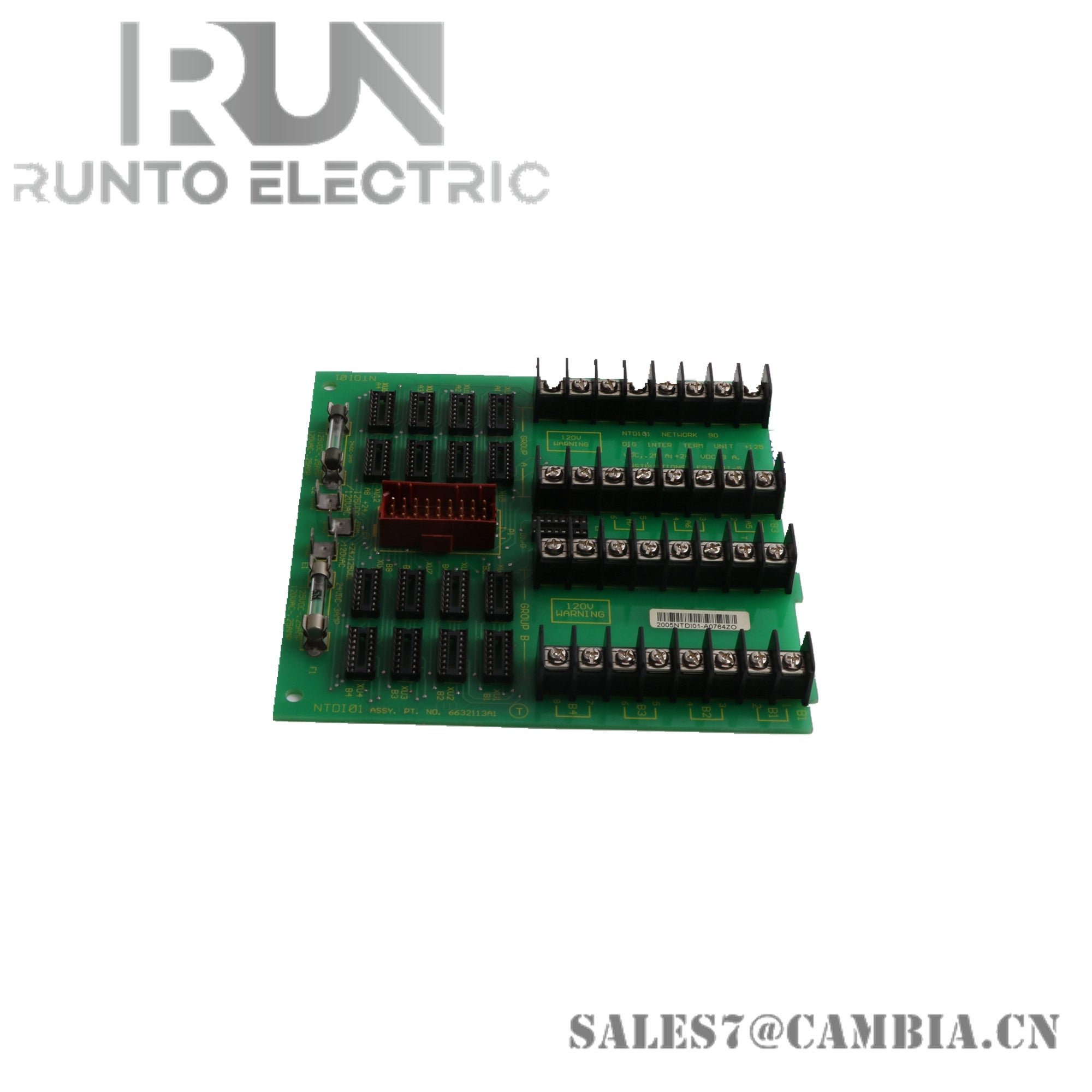 ABB NTDI01 Bailey Digital I/O Termination Unit