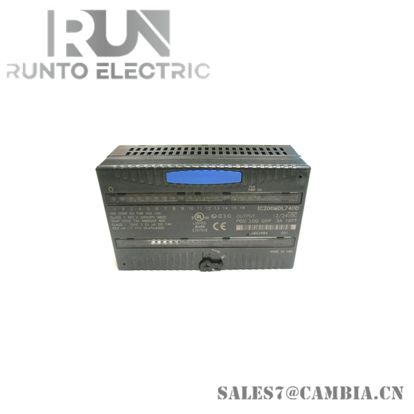 GE IC200MDL741 OUTPUT MODULE