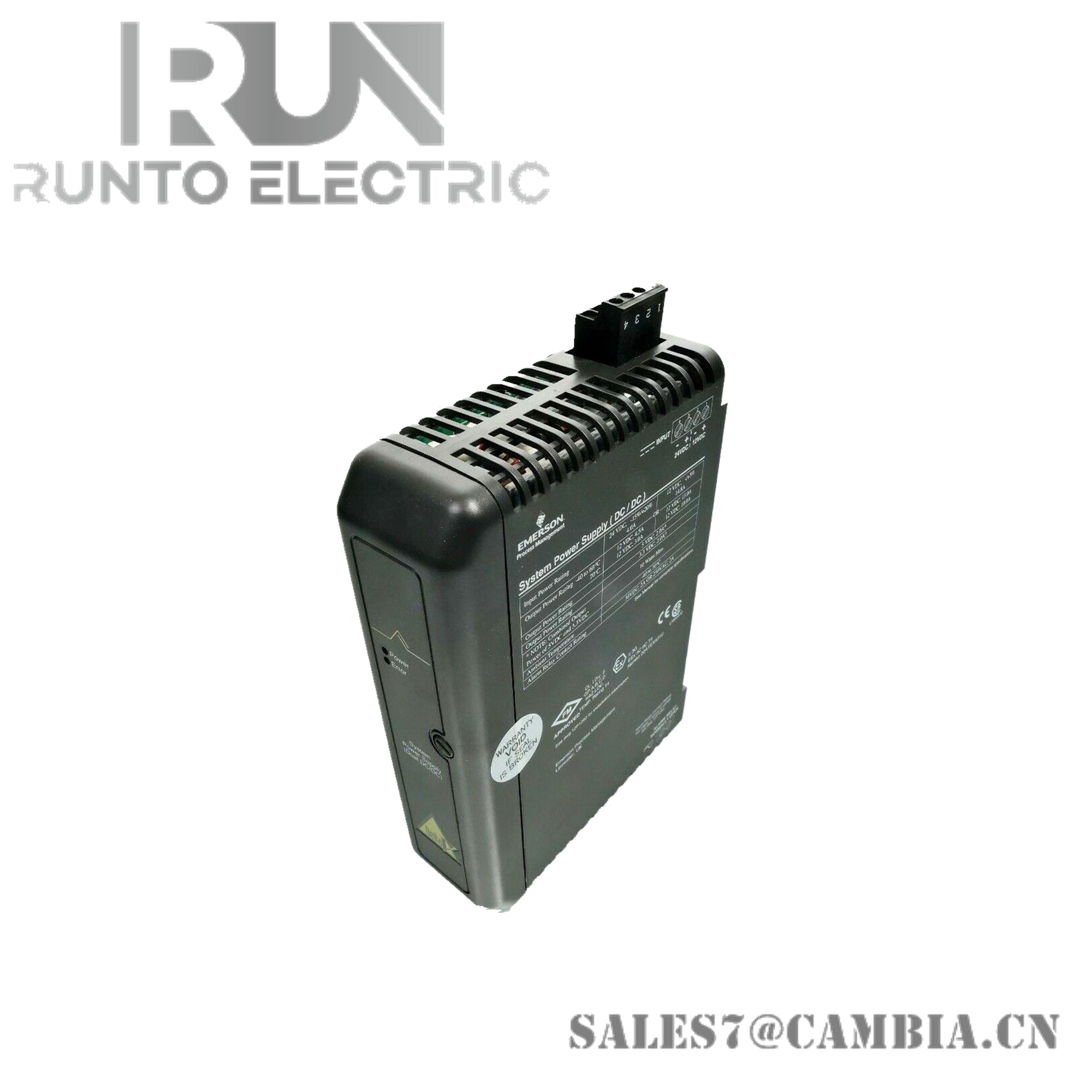 Emerson Popular module KJ1501X1-BC2 12P2186X042 Power Supply