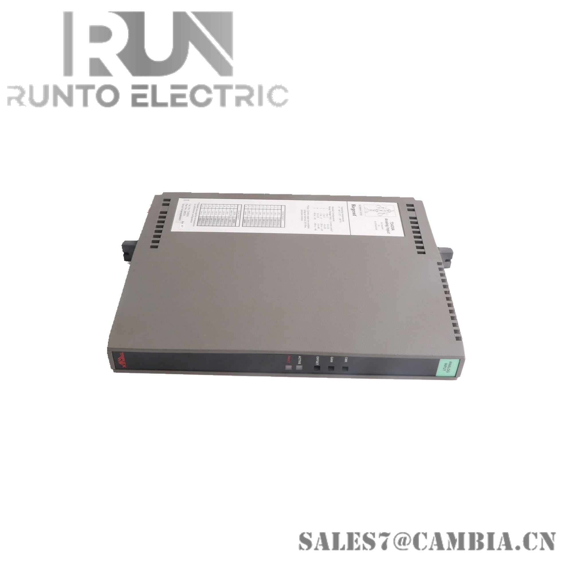 T3420A ICS Triplex Analog Input