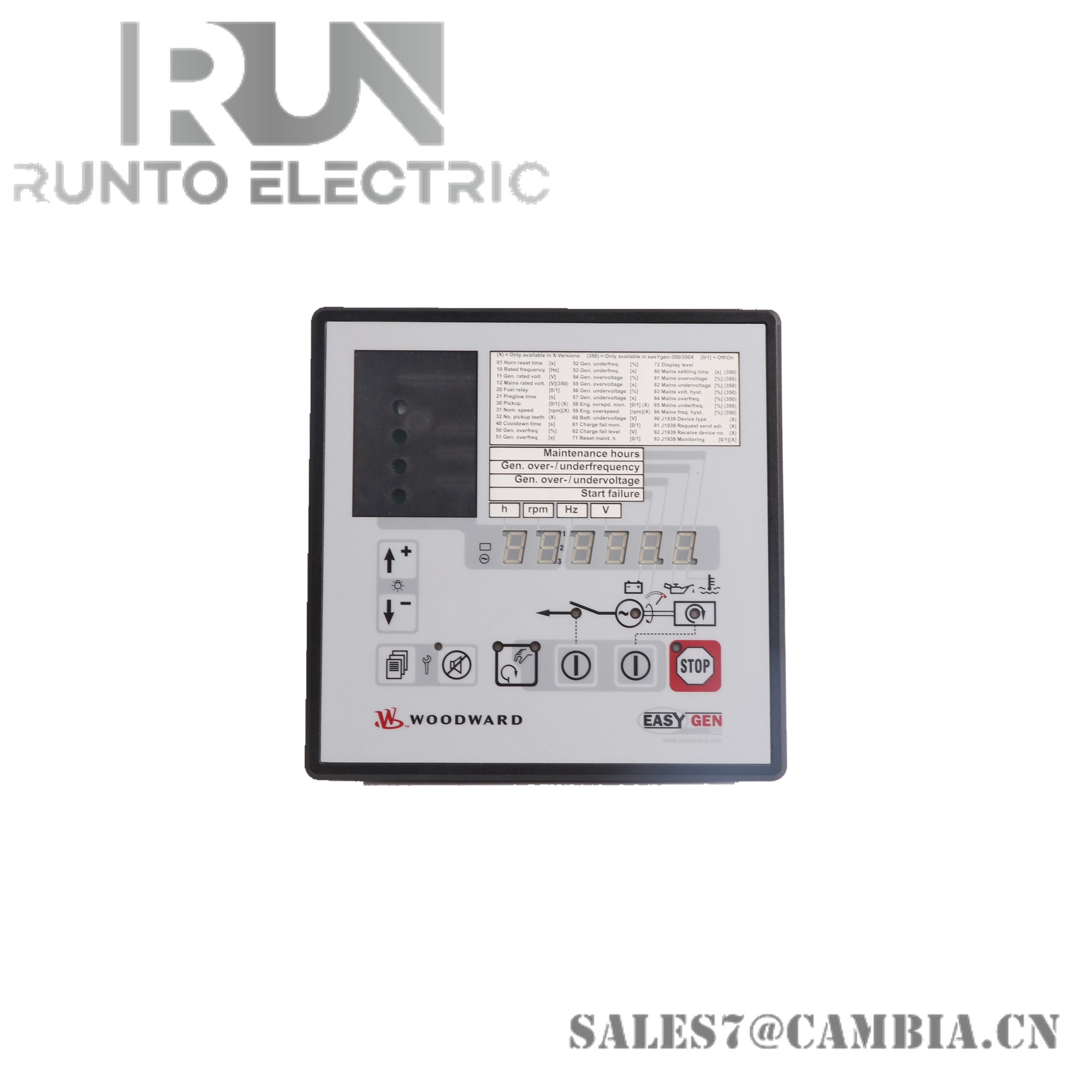 Woodward 5453-203 OPERATOR INTERFACE