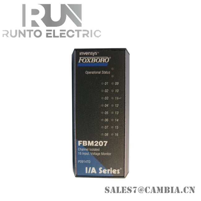 FOXBORO FBM207C P0917GY Input I/A Series