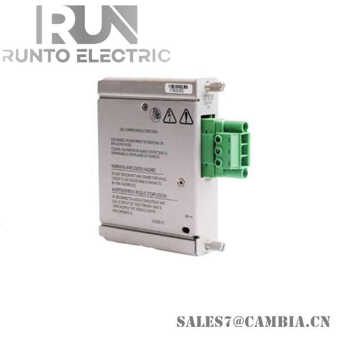 Bently Nevada 133300-01 Low Voltage DC Power Input Module