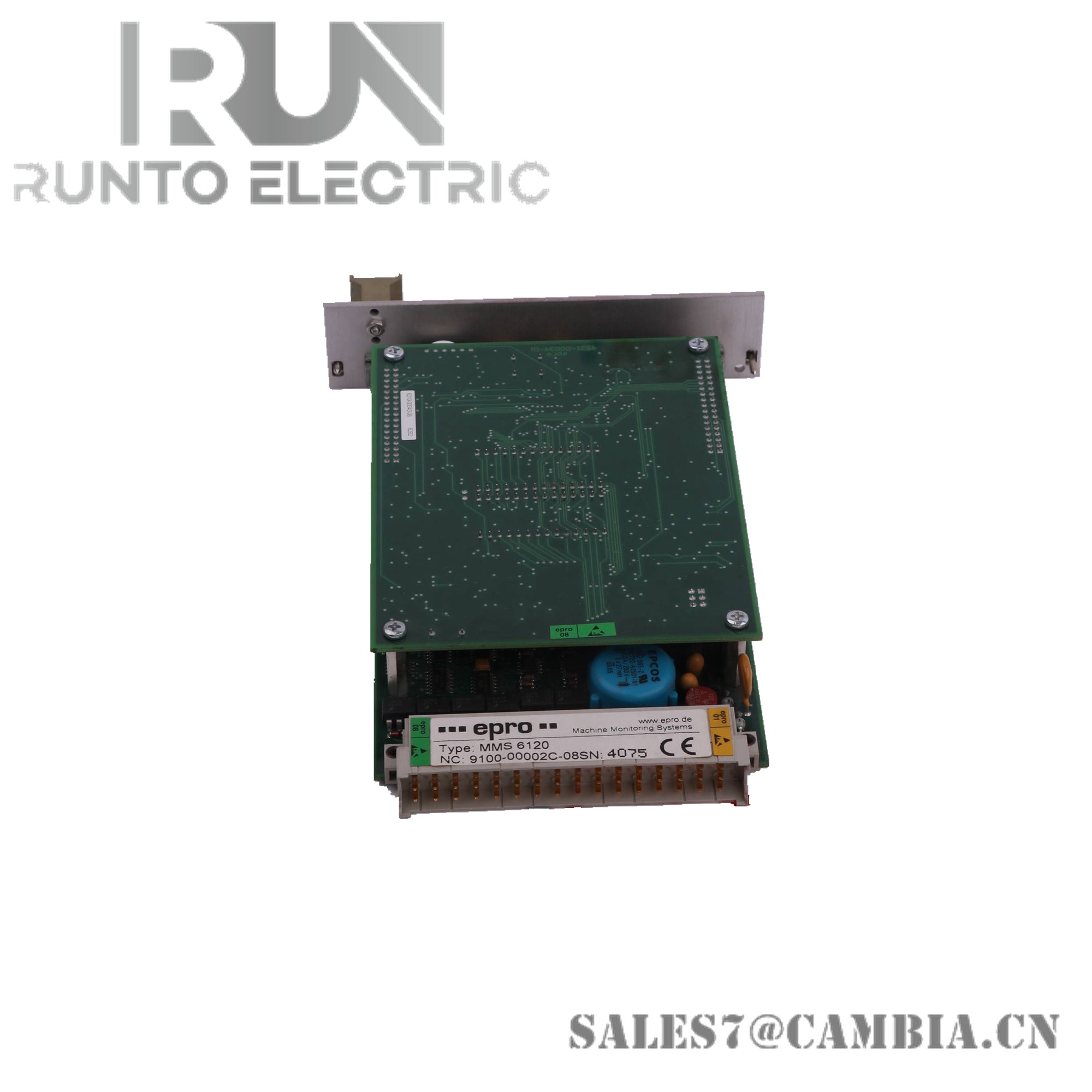 EPRO MMS 6120 Dual Channel Bearing Vibration Monitor