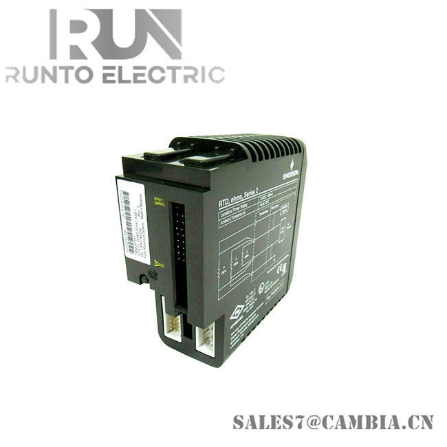 Emerson KJ3225X1-BA1 RTD Resistance Input Card