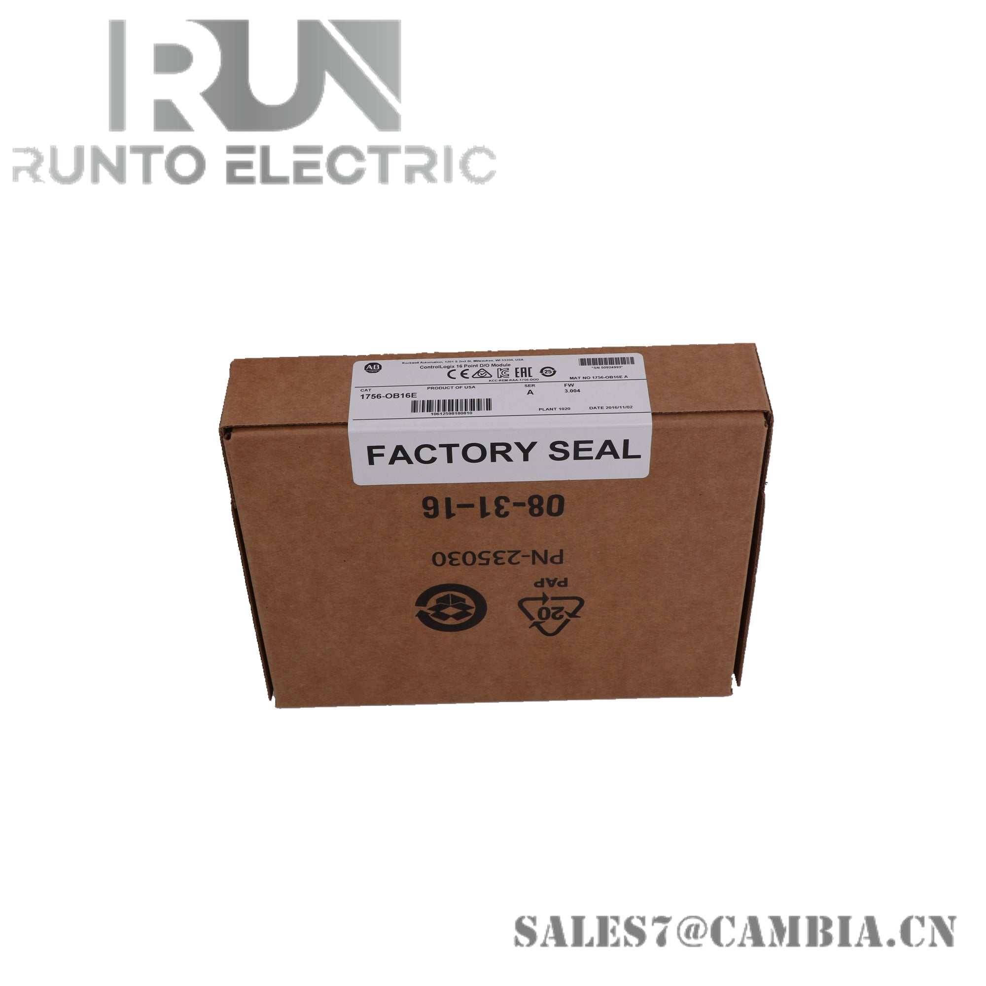 Allen Bradley 1756-OB16E ControlLogix 16 Point D/O Module