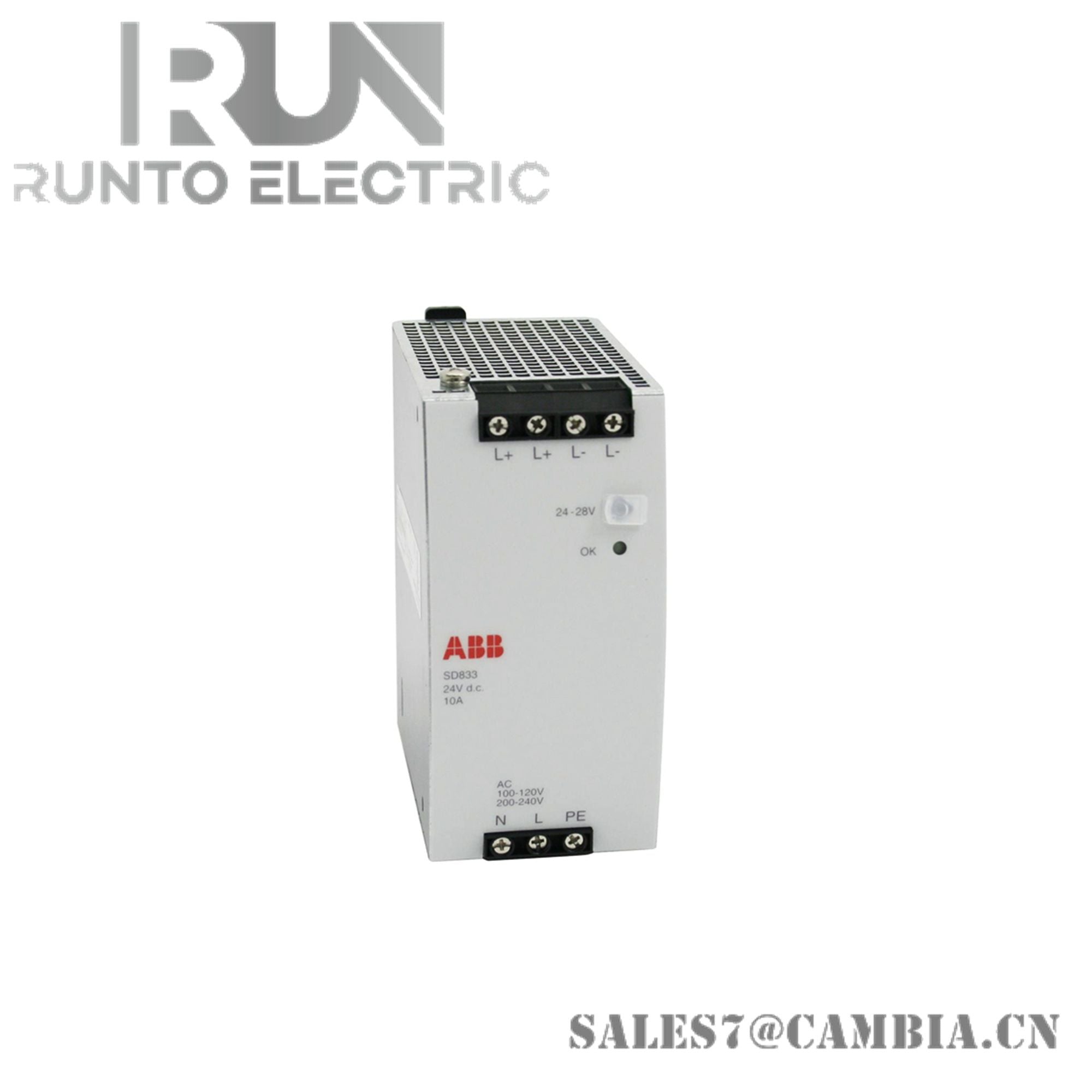 SD833 3BSC610066R1 ABB POWER SUPPLY