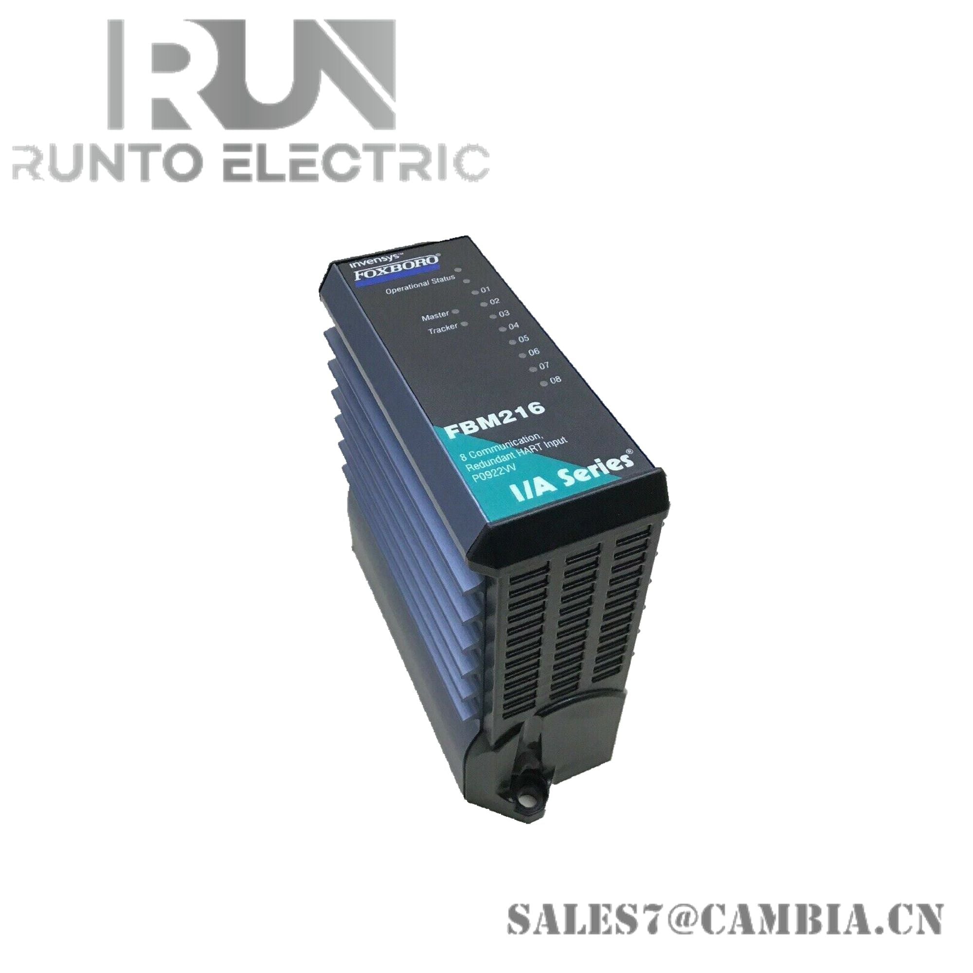 Foxboro FBM216 P0922VV I/A SERIES REDUNDANT HART INPUT 8 COMMUNICATION MODULE