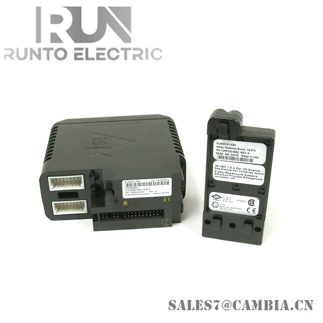 Emerson KJ3222X1-BA1 12P2532X092 INPUT MODULE
