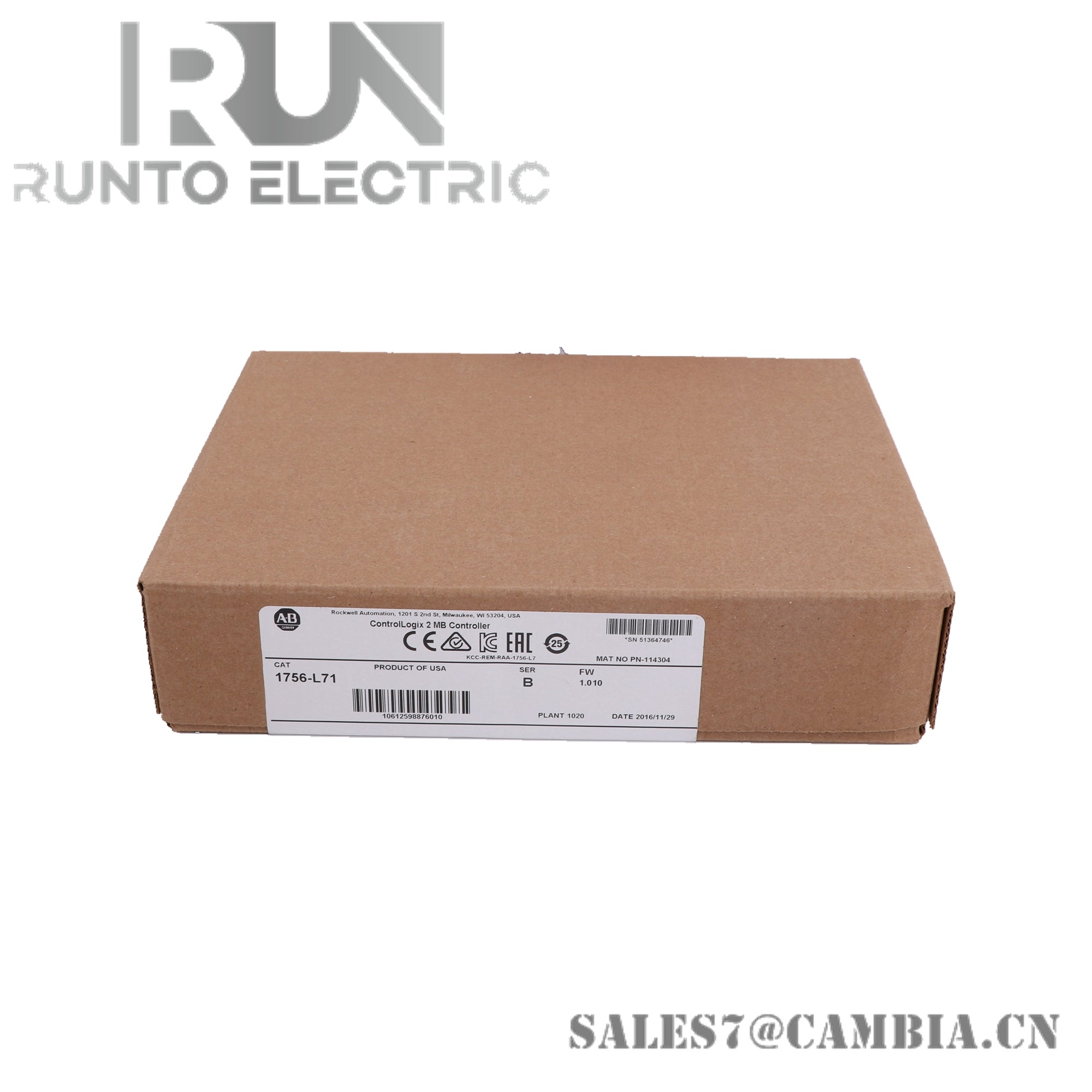 1756-L71 Allen Bradley PROCESSOR MODULE