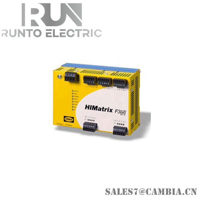 HIMA F60AI801 Safety-Rated Analog Input Module