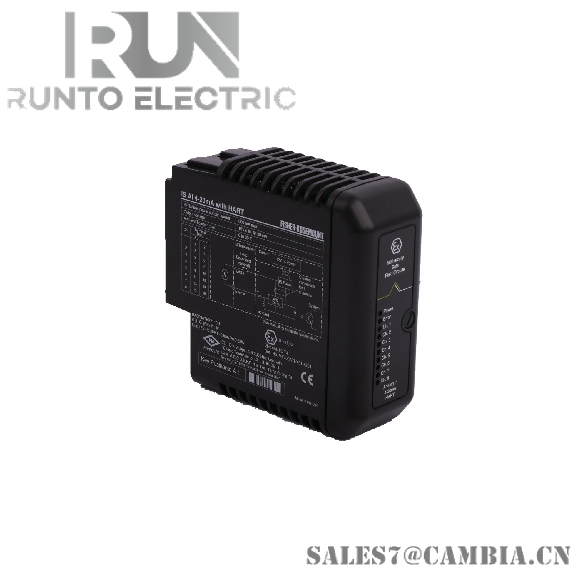 * NEW IN FACTORY BAG * EP204-I00-EN00 Emerson