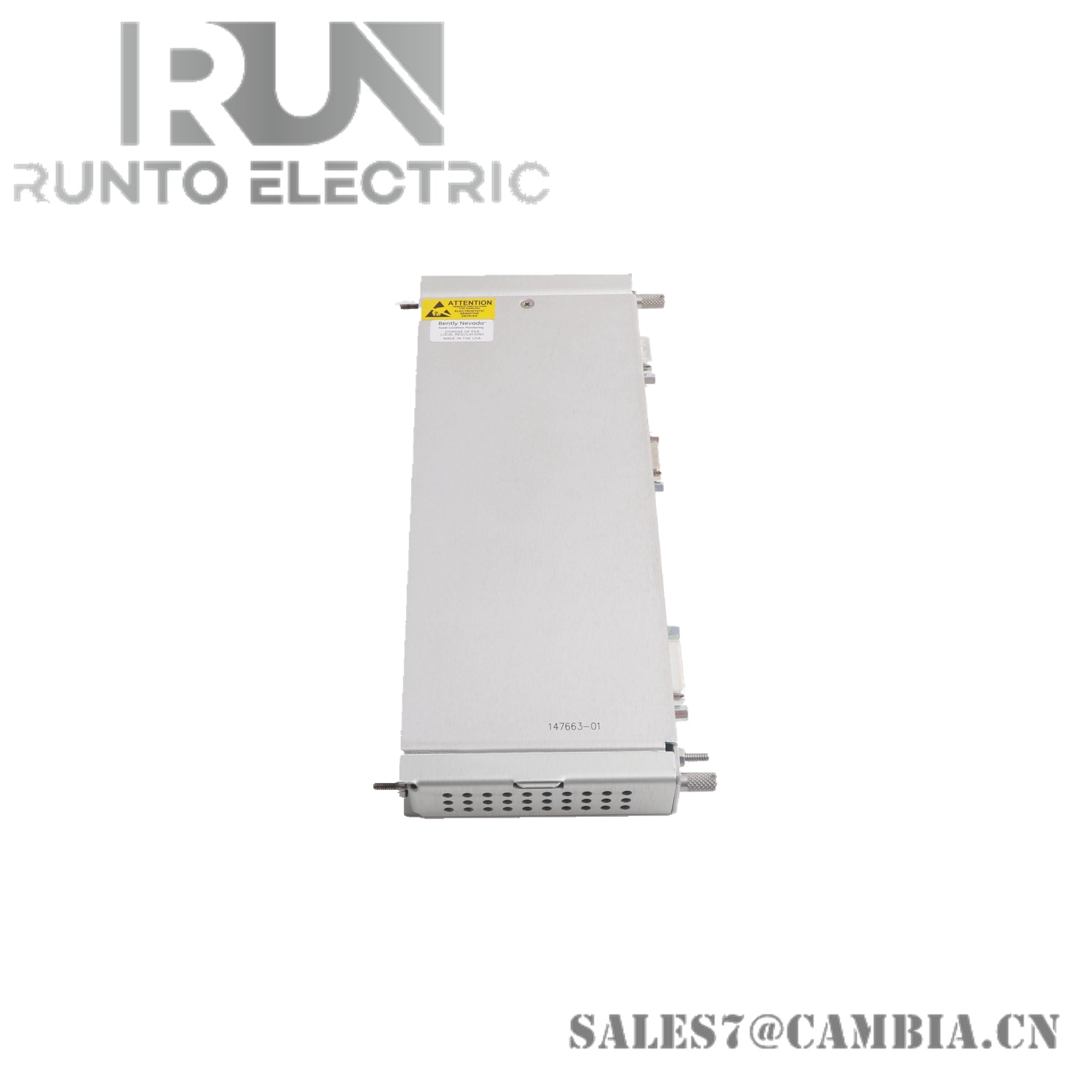 Bently Nevada 3500/94 147663-01 I/O MODULE VGA DISPLAY