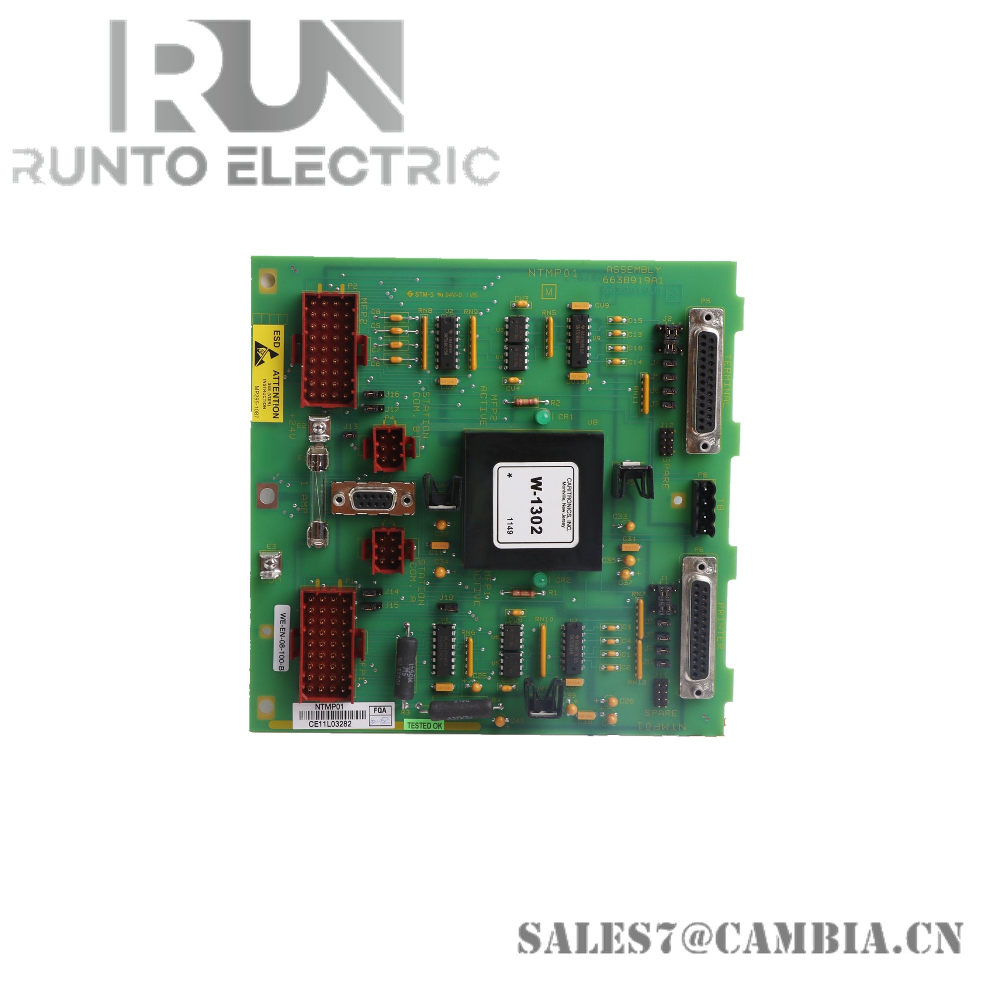 ABB NTAI05 Bailey Analog Input Termination Unit