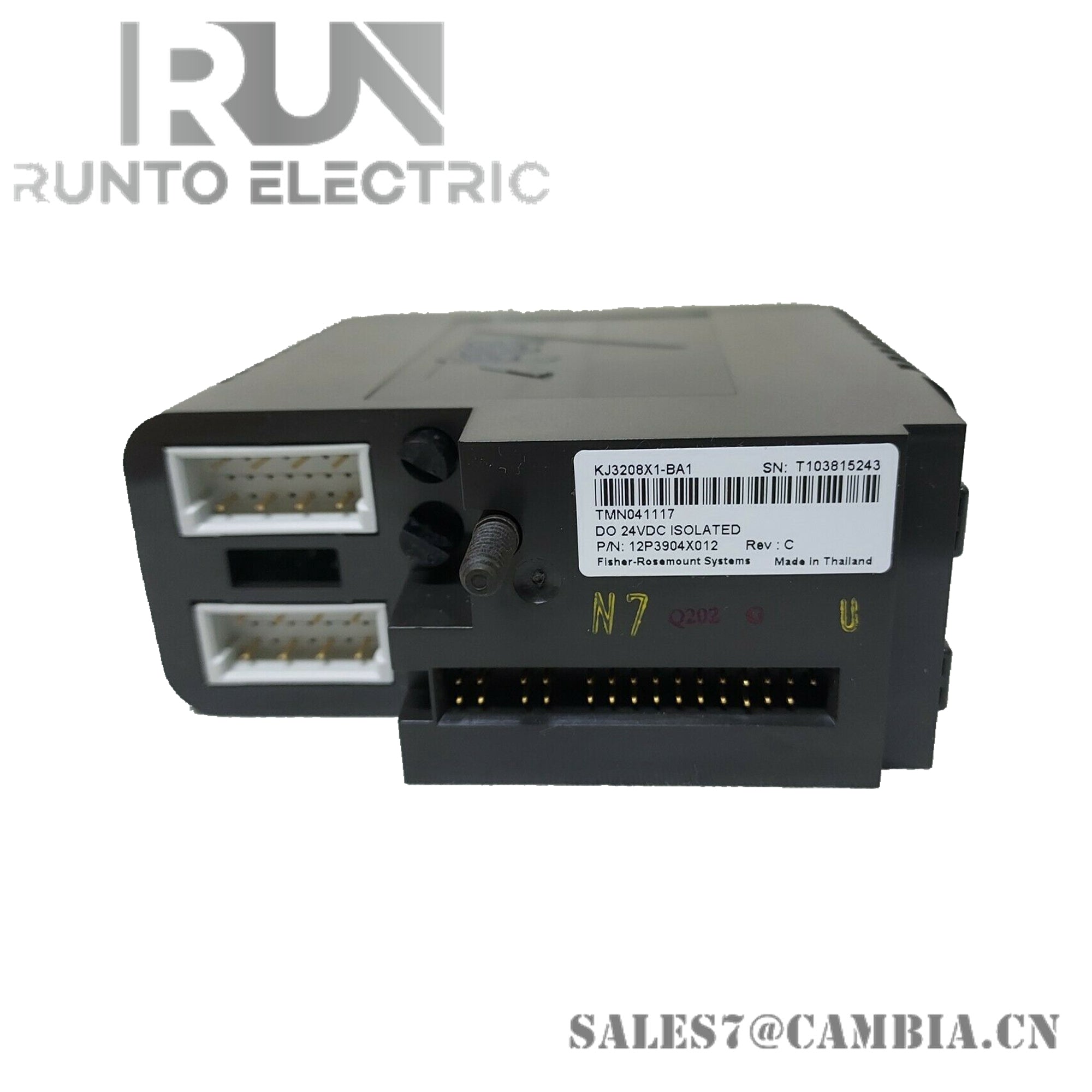 Emerson KJ3208X1-BA1 12P3904X012 Discrete Output Module