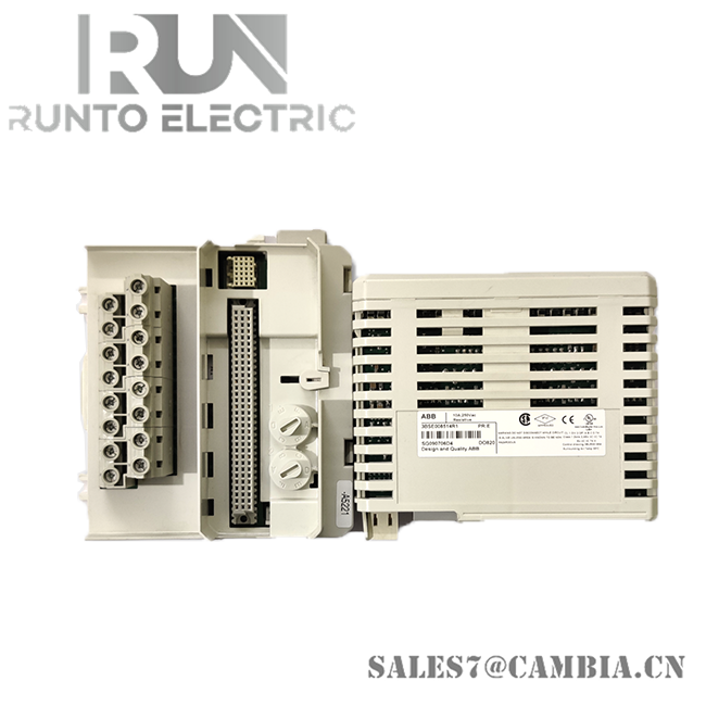 ABB DO820 3BSE008514R1 Digital Output Relay Module