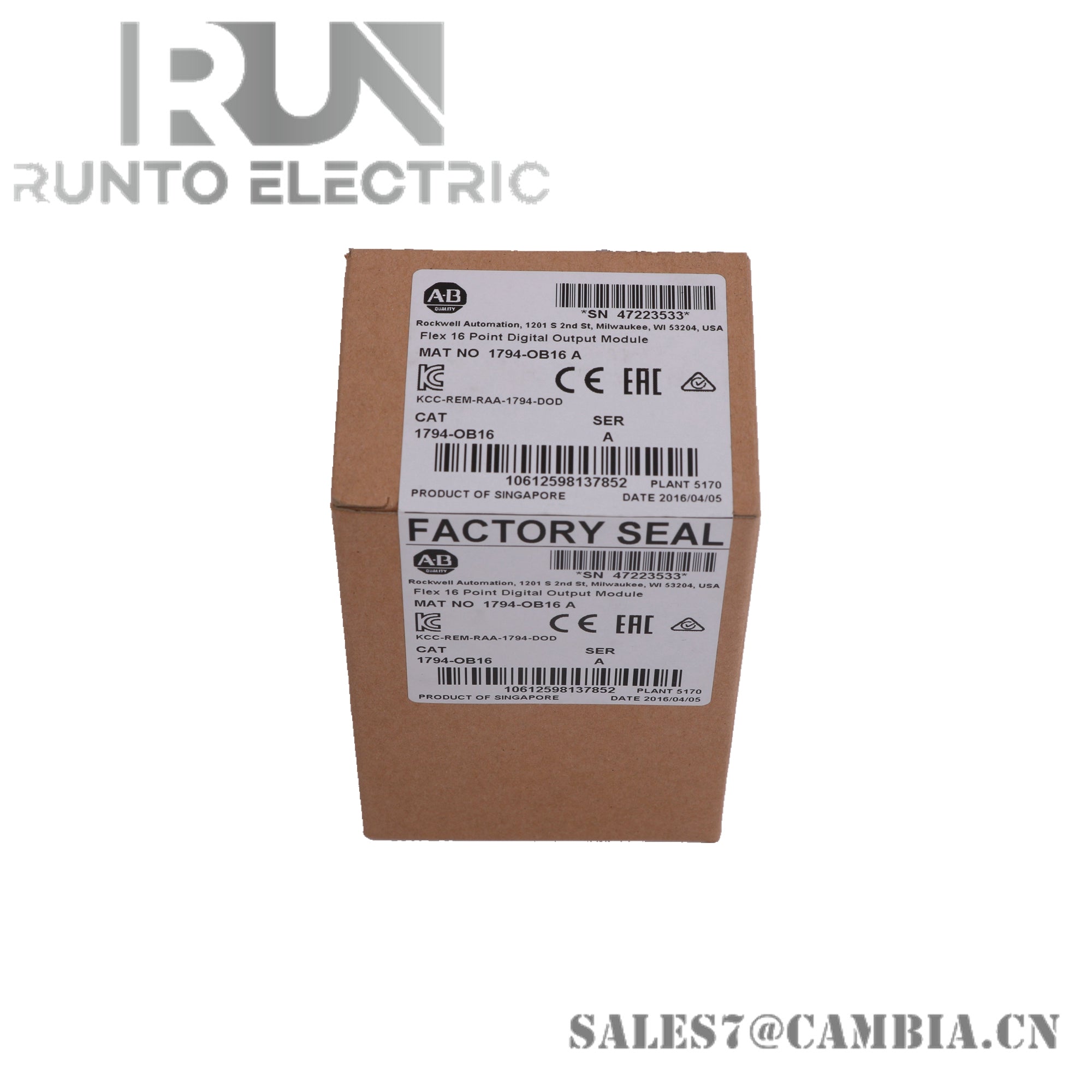 1794-OB16 Allen Bradley Digital Output Module