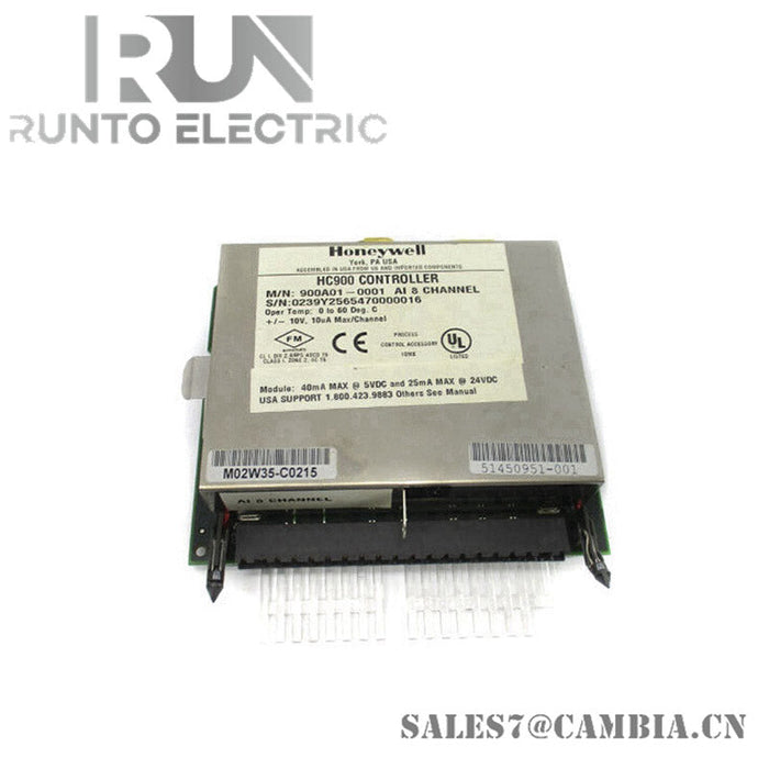 Honeywell 900C52-0124-00 HC900 Digital In 16 Contact Module