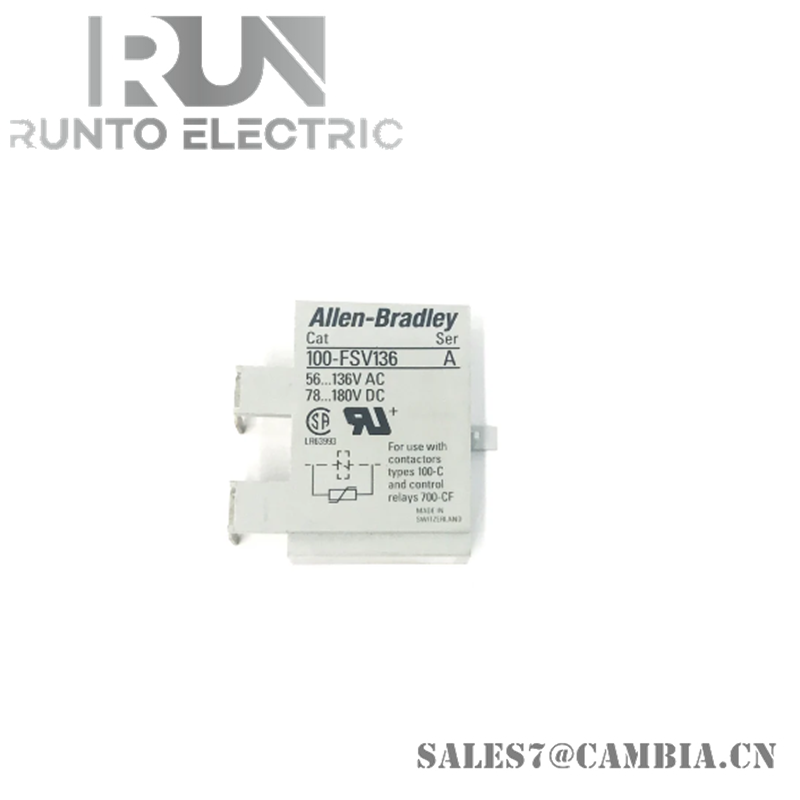 Varistor Module Allen Bradley 100-FSV136 Surge Suppressor Varistor Module – Runto Electric