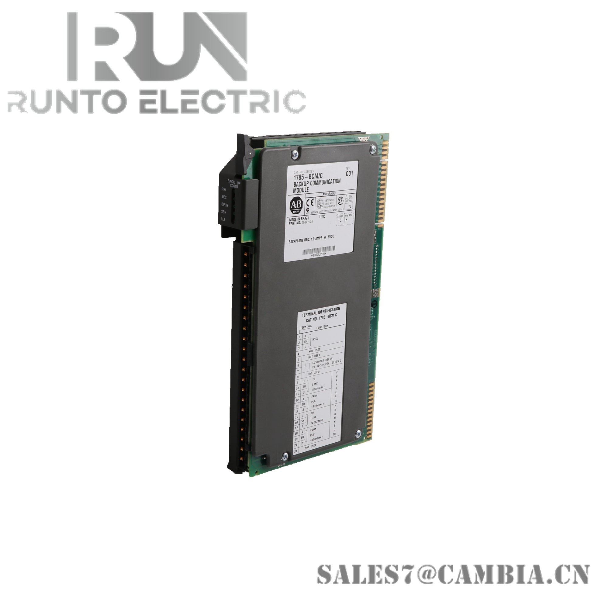 Allen Bradley 1785-CHBM ControlNet PLC-5 Hot Backup System Module