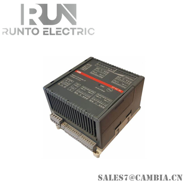New Supply ABB 07AC91 GJR5252300R0101 Analog I/O Unit 24 VDC Input