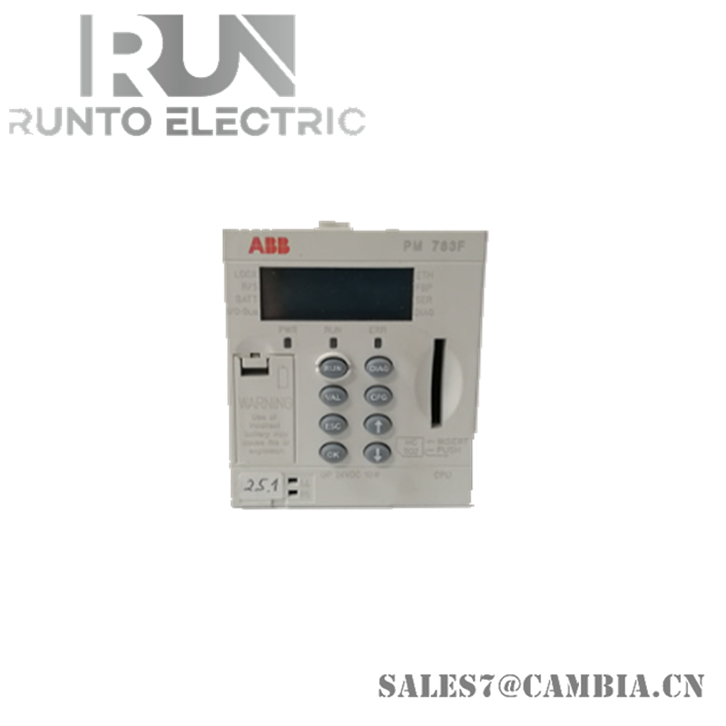 ABB 3BDH000364R0002 PM 783F CPU Module
