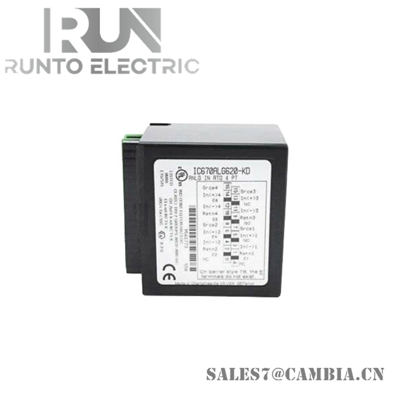 GE IC670ALG310-LA 8-Point Isolated Analog Voltage-Source Output Module