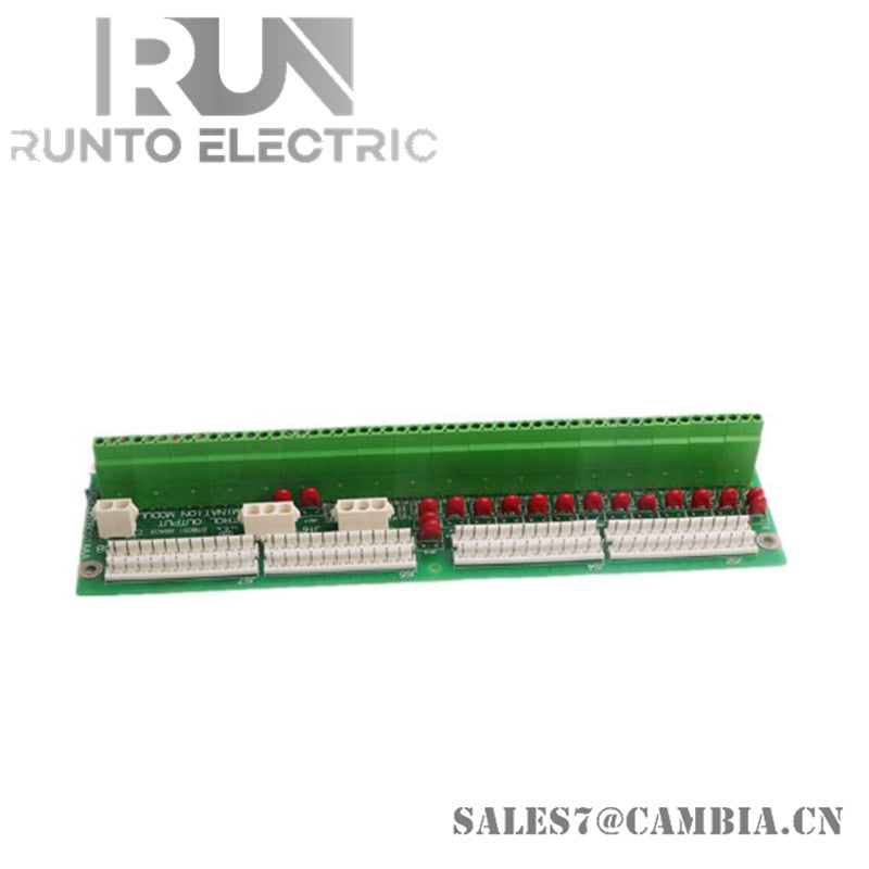 GE DS200DTBCG1AAA MV3000 Connector Relay Terminal Board
