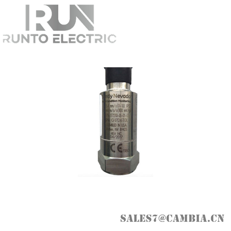 Bently Nevada 177230-01-02 Seismic Transmitter