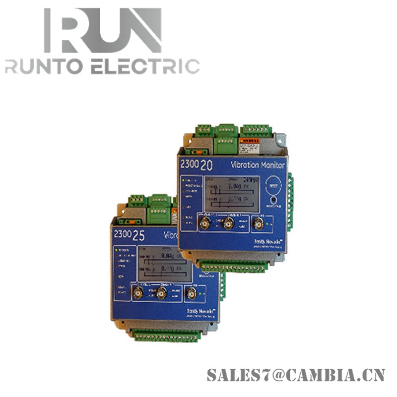 Bently Nevada 2300/20-CN Monitor with 4-20ma Outputs New Supply