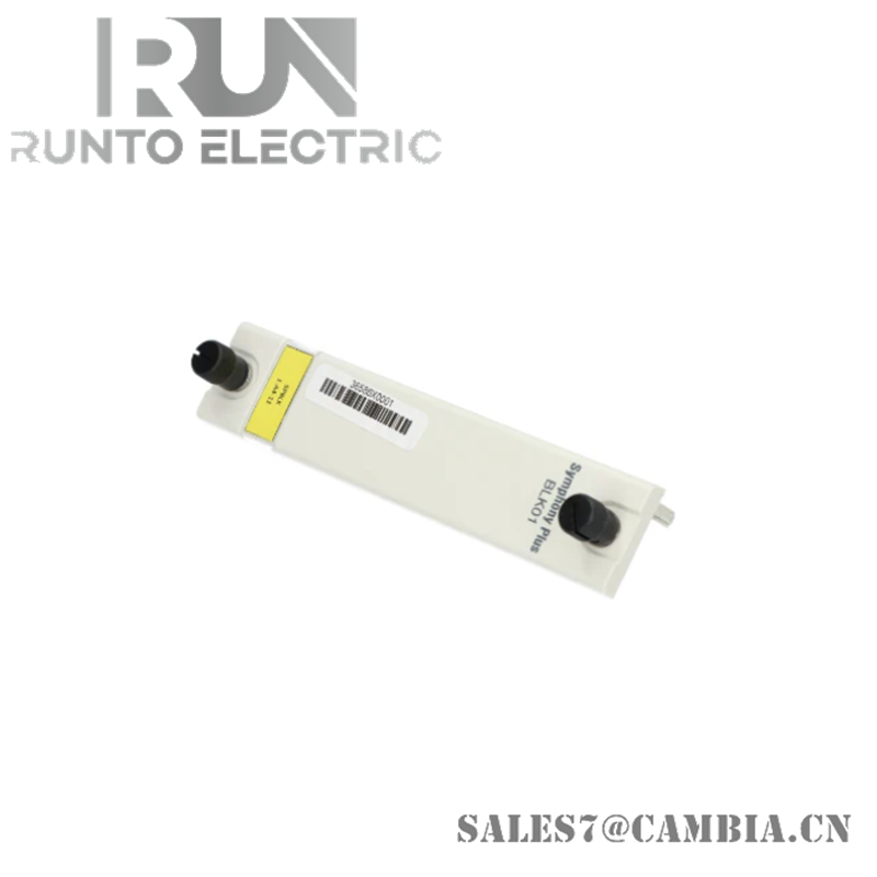 ABB BLK01 Blank Faceplate Control Systems