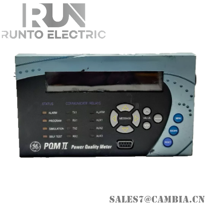 GE PQM II Power Quality Meter