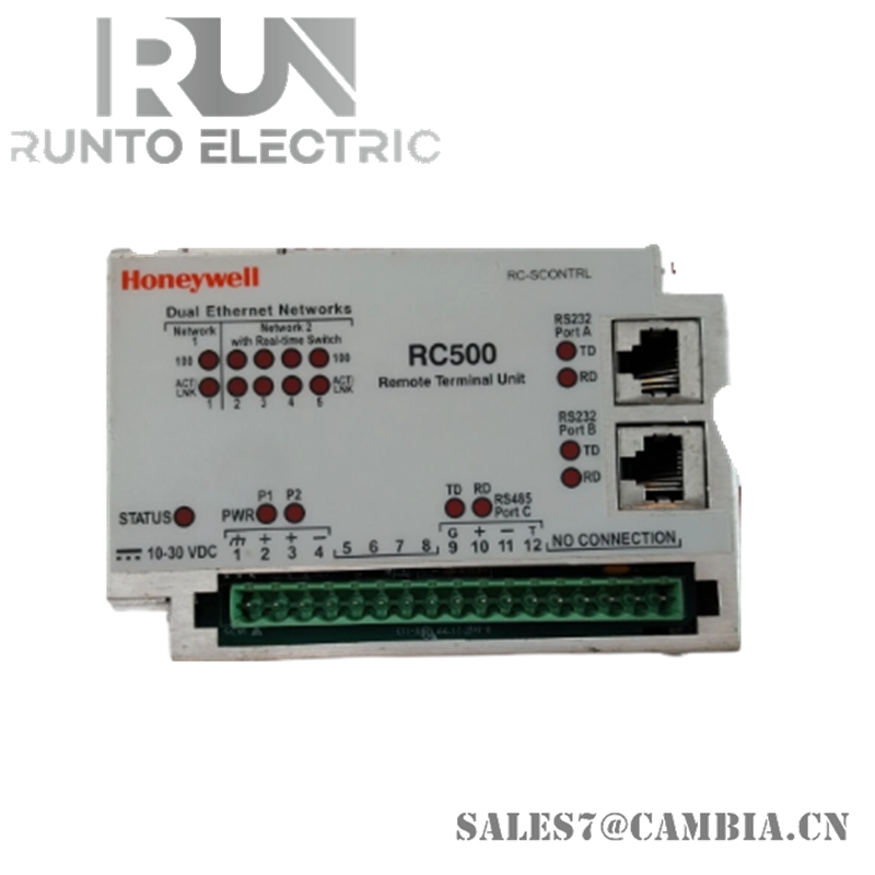 Honeywell RC-SCONTRL RC500 Remote Terminal Unit