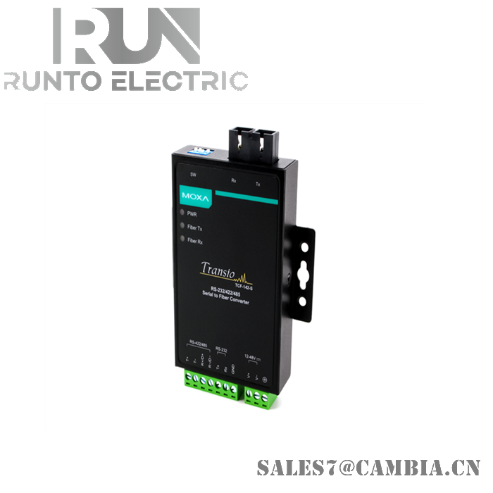 MOXA TCF-140-S-SC Serial-to-Fiber Converter