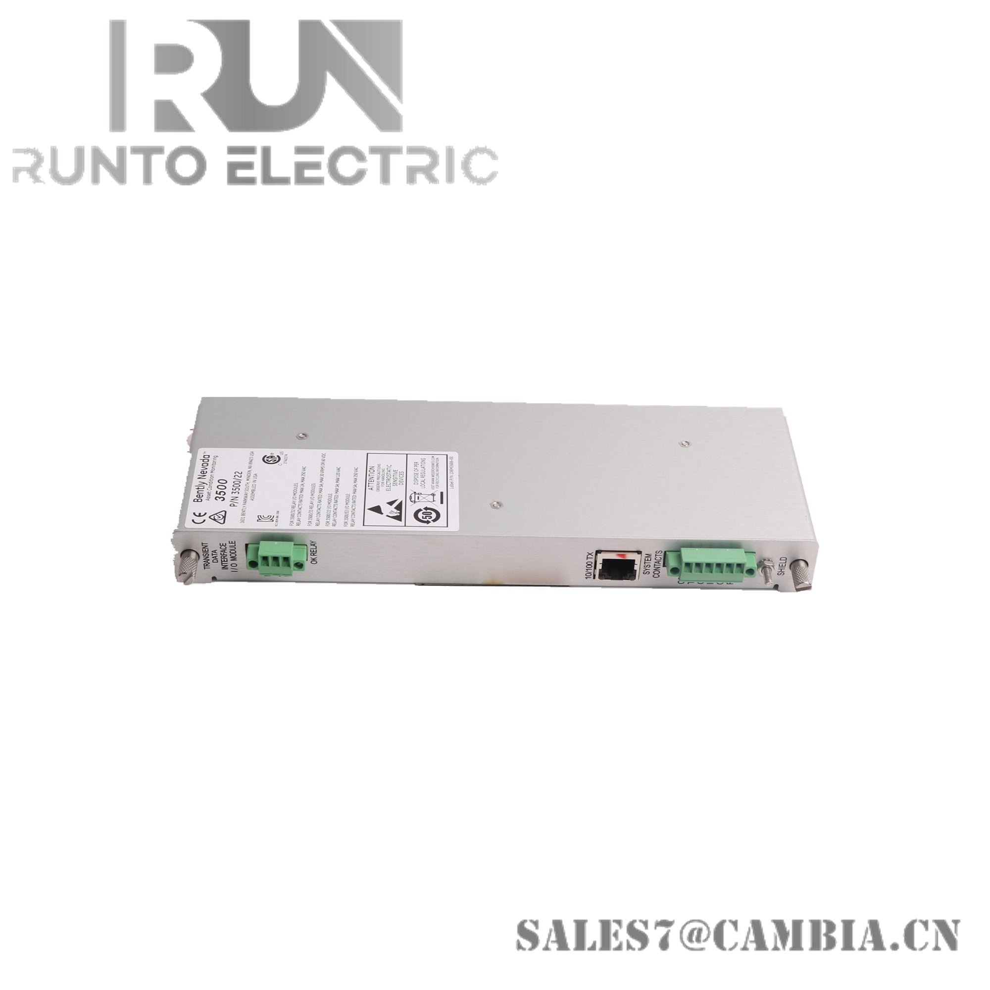 Bently Nevada 3500/22M-01-02-02 Transient Data Interface