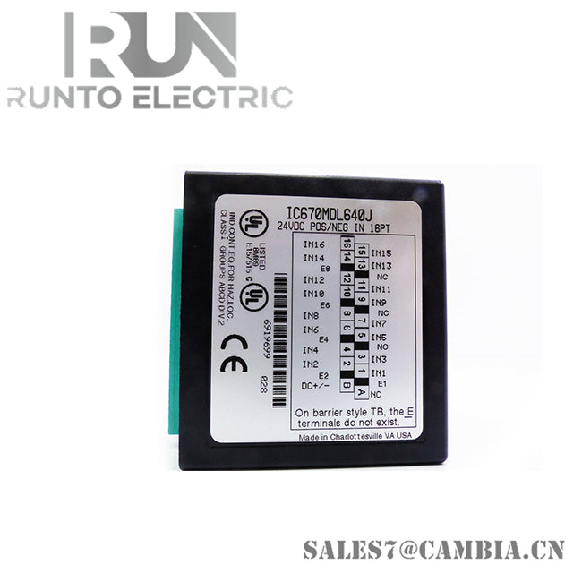 GE Fanuc IC670MDL730 8-Point Positive Output Module