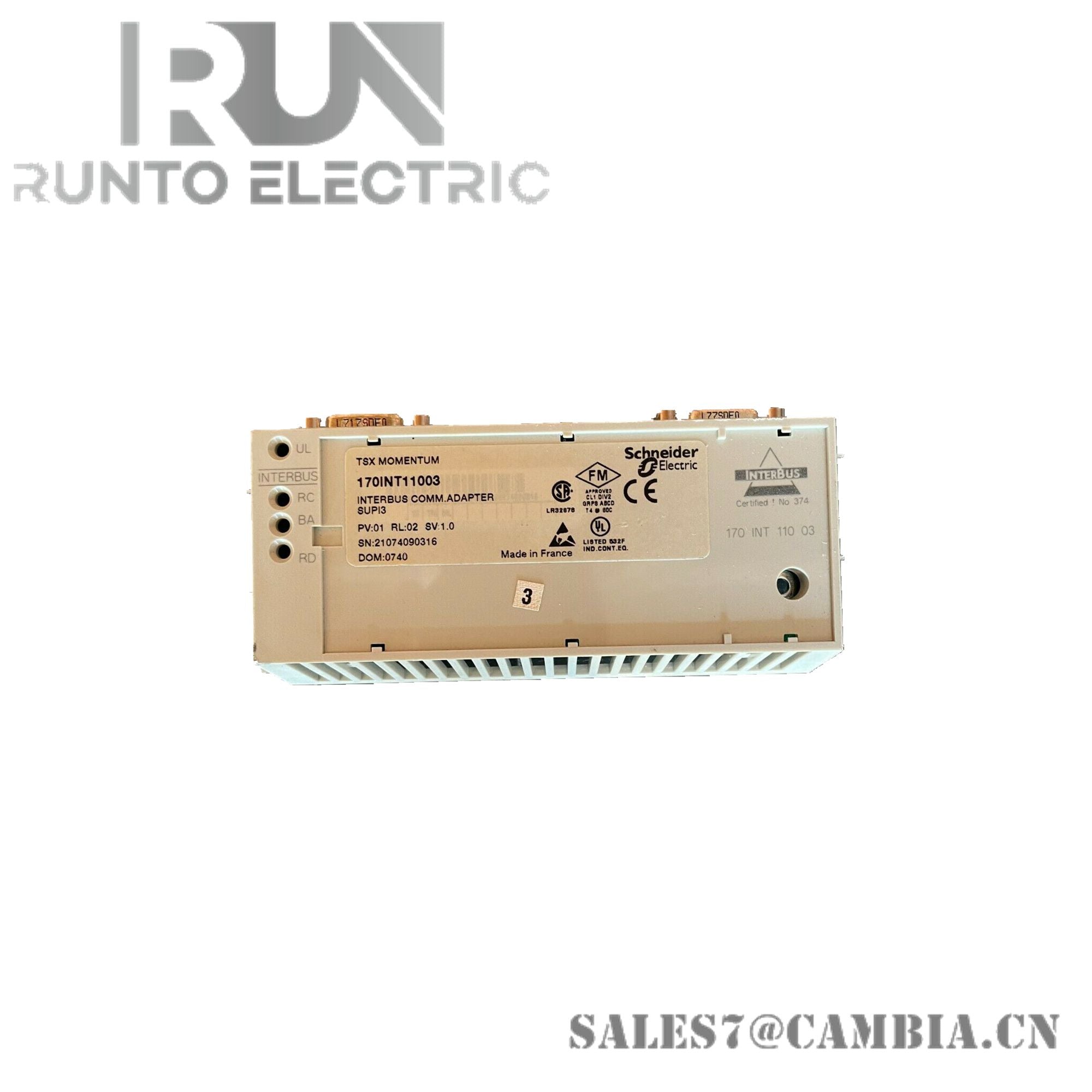 Schneider 170INT11003 Modicon In stock and ready to ship