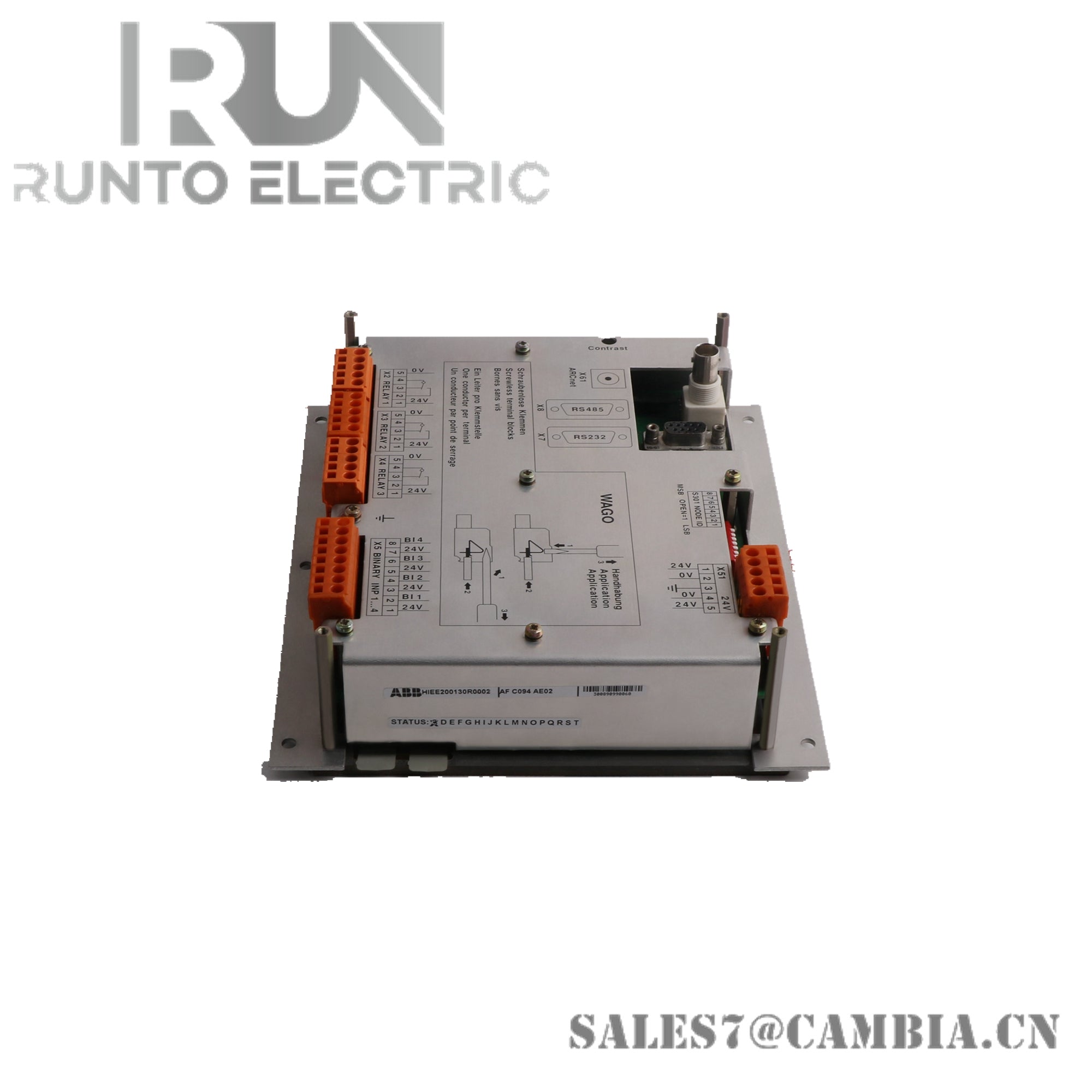 ABB HIEE200130R0002 AFC094AE02 LCD Operator Panel