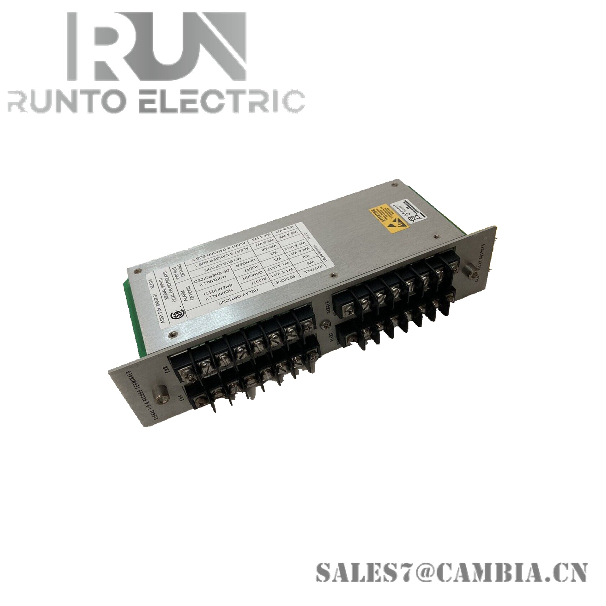 High Quality Bently Nevada 80074-01 SEISMIC MODULE