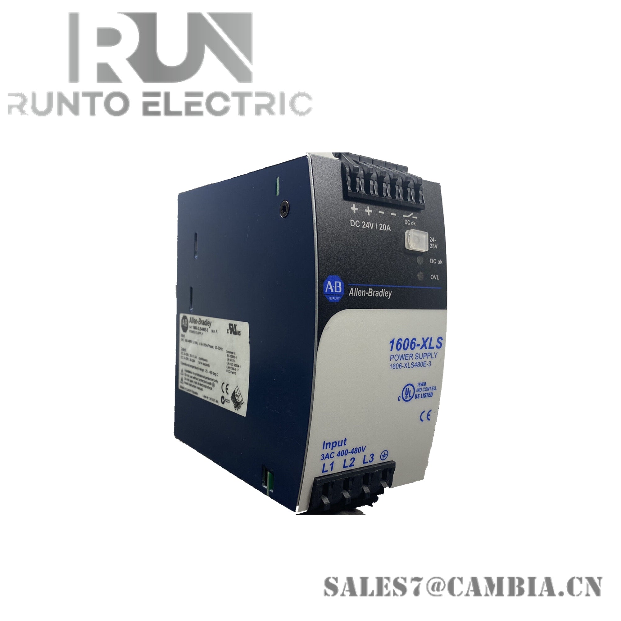 Allen Bradley 1606-XLS480E-3 Power Supply