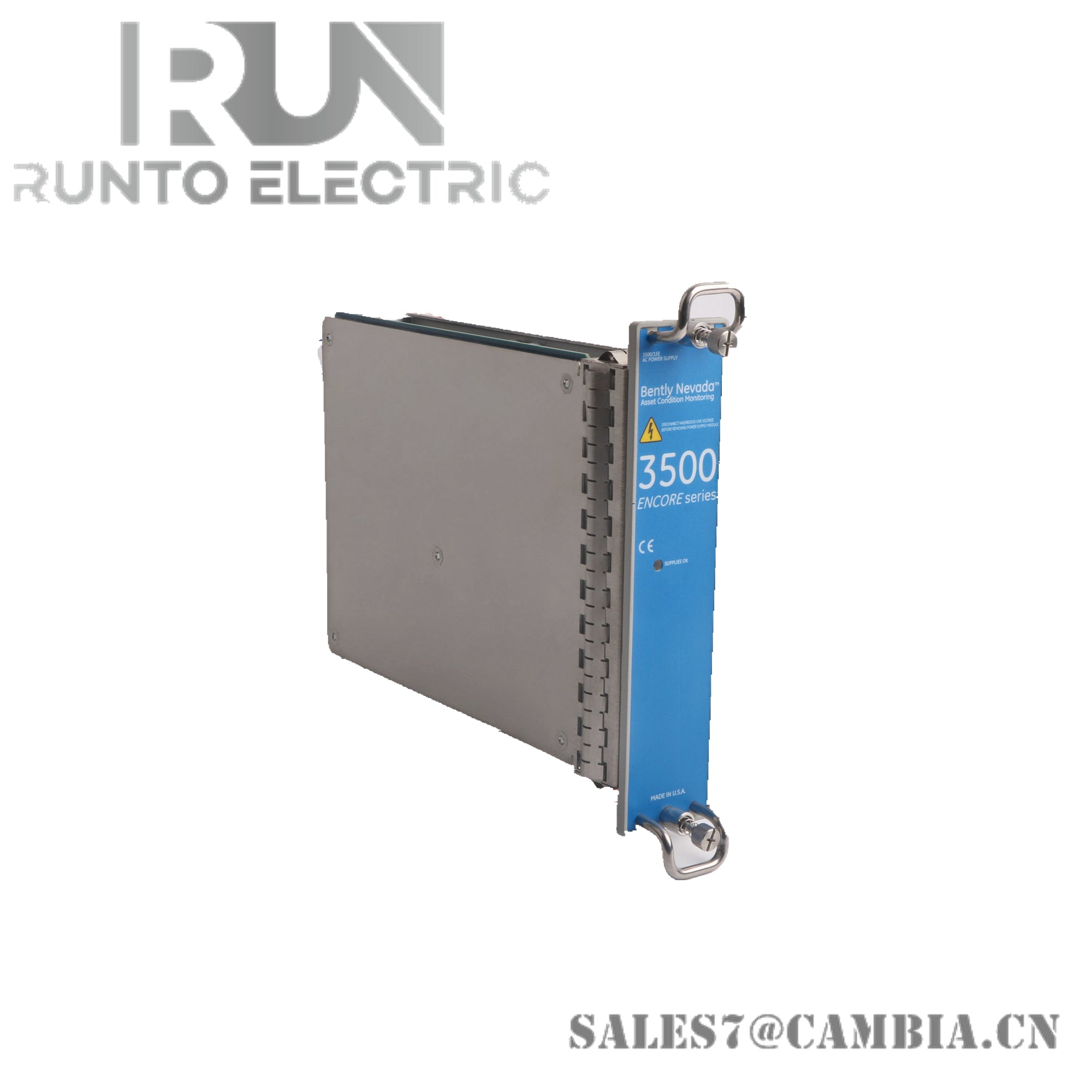 Bently Nevada 3500/15 127610-01 AC Power Supply Module