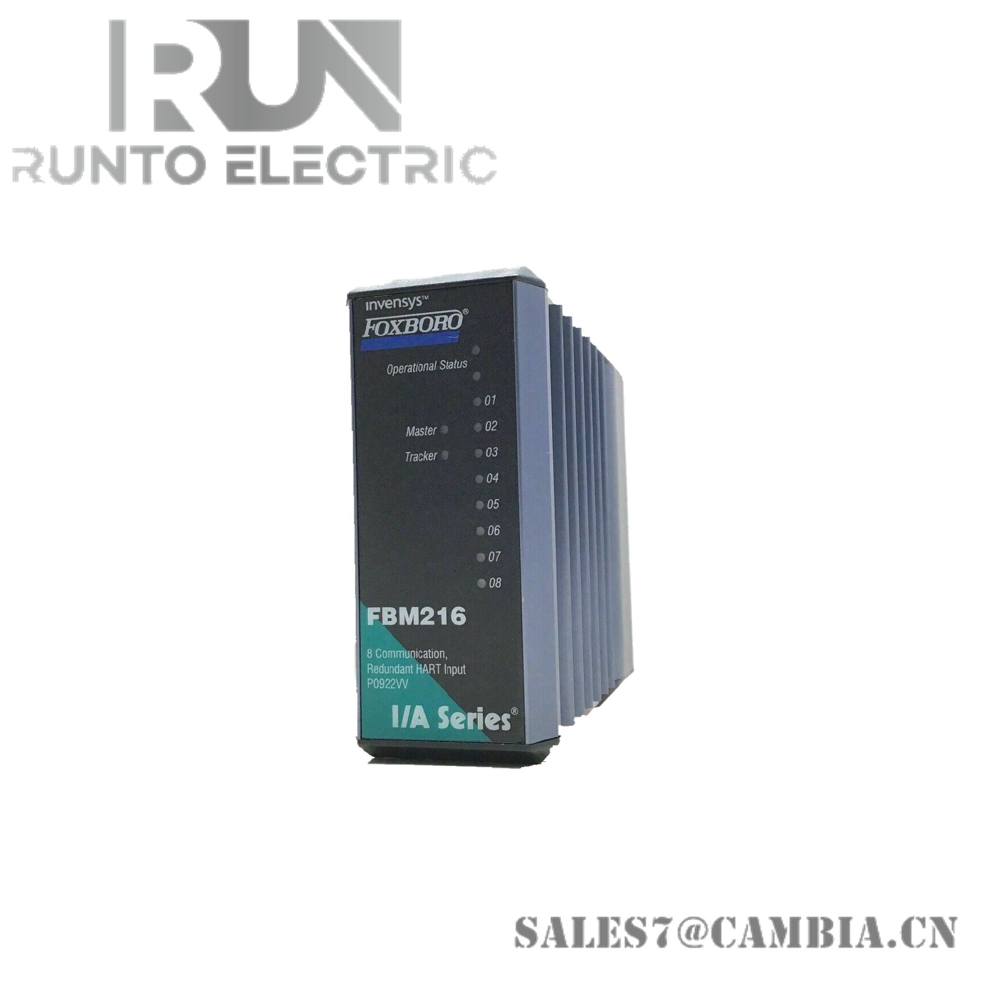 Foxboro FBM216 P0922VV I/A SERIES REDUNDANT HART INPUT 8 COMMUNICATION MODULE
